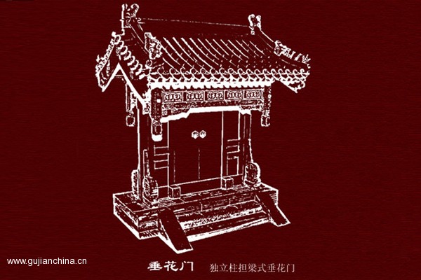  中国古建-垂花门8