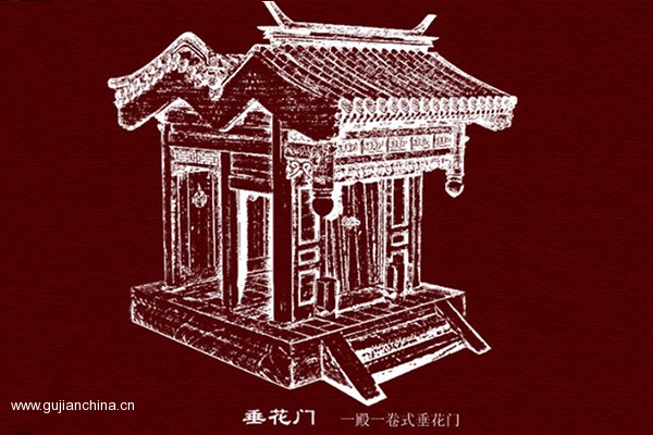  中国古建-垂花门9