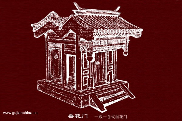  中国古建-垂花门11