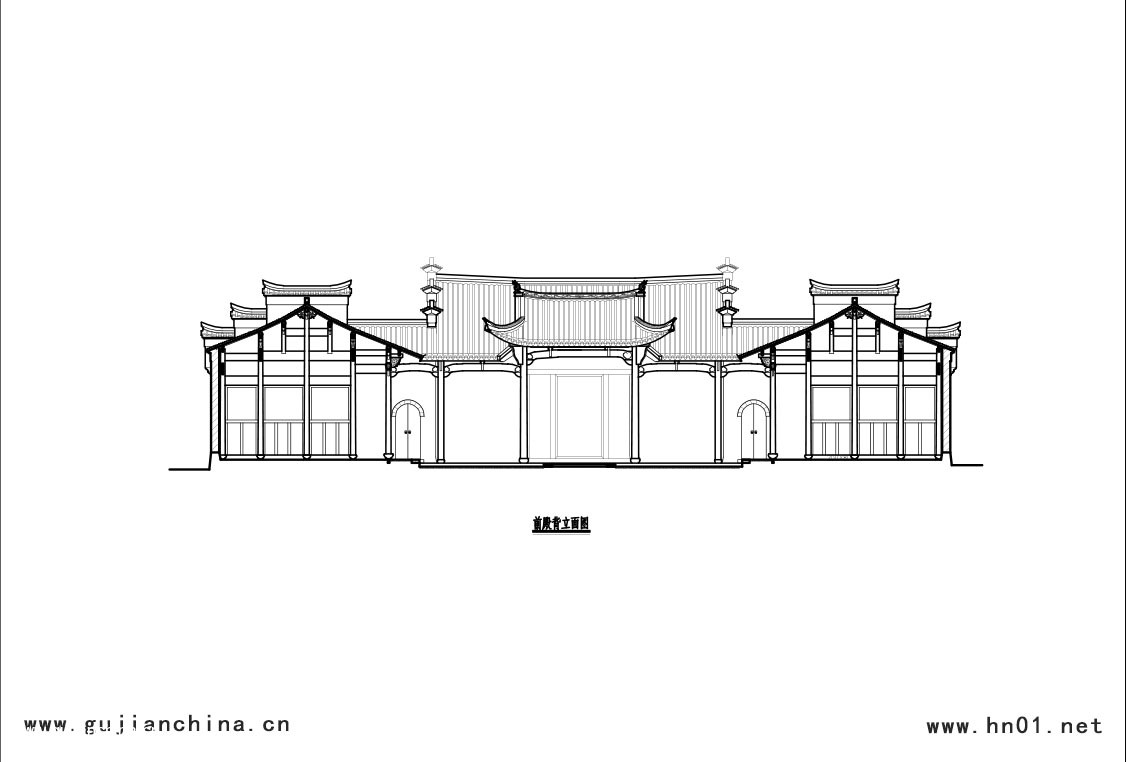 寺院设计图纸4