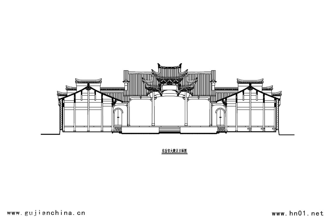 寺院设计图纸5