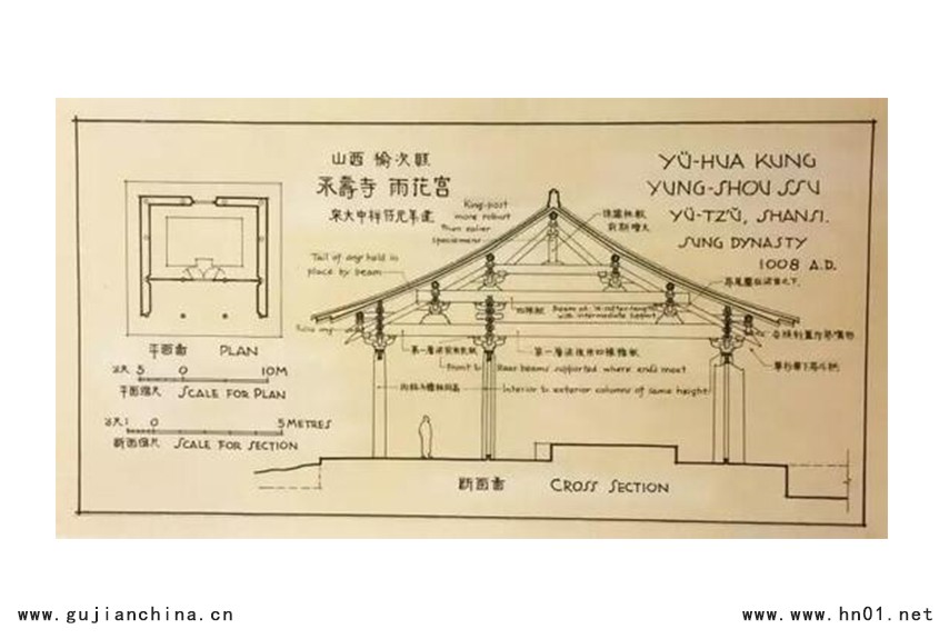 梁思成手绘图4