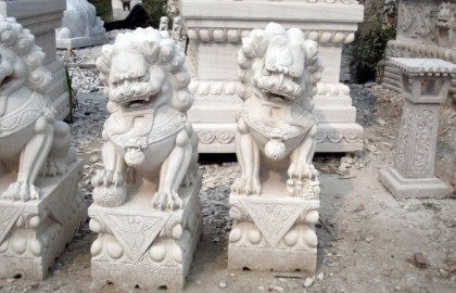 中国石雕石狮子的文化源远流长