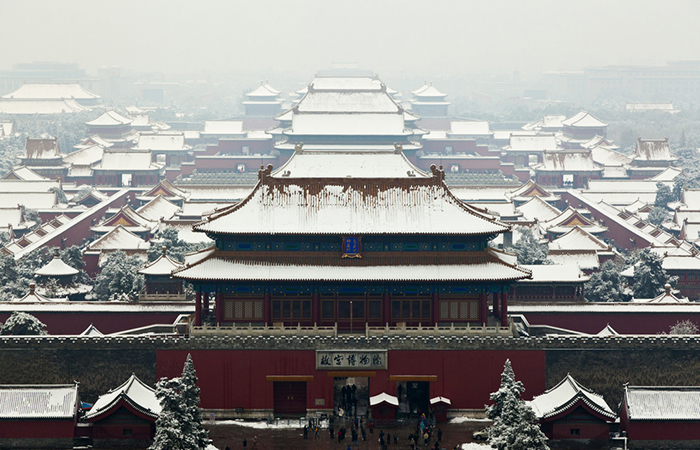 北京紫禁城的建造
