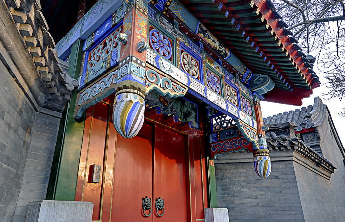 垂花门：中国古建筑门美不怕宅院深
