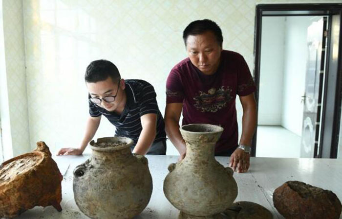 汉十高铁考古发掘出土大量文物