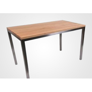 钢木结构榉木餐桌、书桌