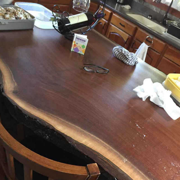 黑胡桃木原木板材 高档实木餐桌原木板材 北美黑胡桃木板（立方米为单位）--上海侨雄商贸有限公司