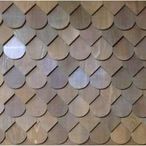 加拿大红雪松室内外墙屋顶无节鱼鳞瓦片异形工艺加工定做（元/立方米）