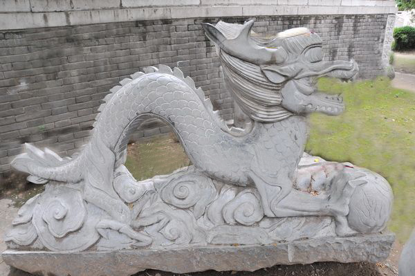 动物石雕龙--天津宏明石雕厂