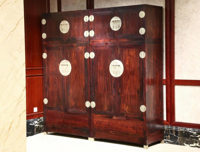 襄阳红木素面顶箱柜--襄阳习之堂红木制品有限公司