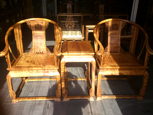 金丝楠皇宫椅--北京徽州宏记古典家具店
