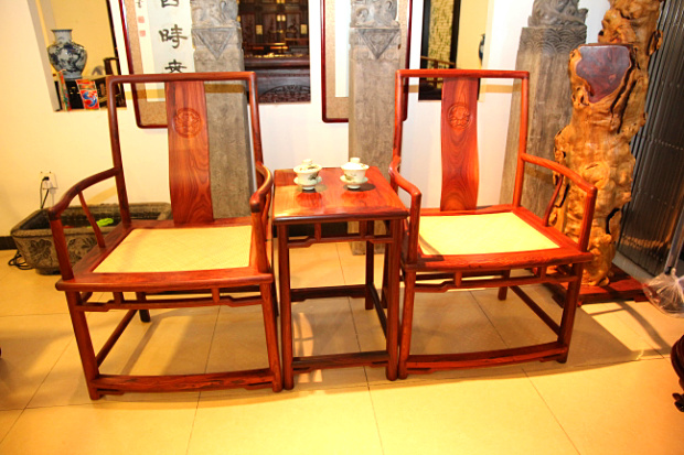 精致实木椅子定制古典系列套装--北京道鑫红木家具有限公司