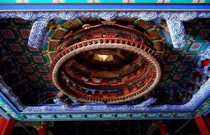 中国古代最美、最神秘天花板