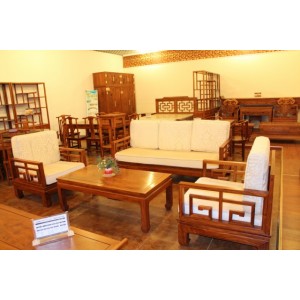 中式客厅沙发实木套装系列
