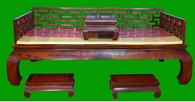 古典红木家具罗汉床--青岛健瑞工贸有限公司