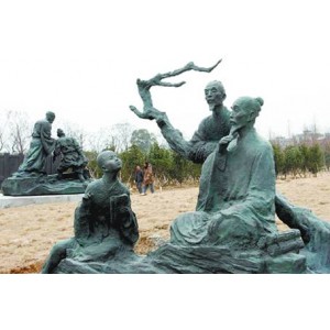 石雕人物园林雕塑