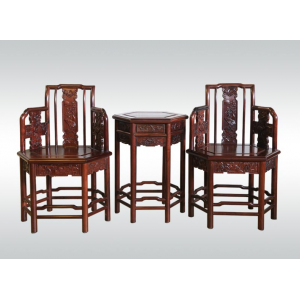 明清中式古典实木椅子套装精品系列