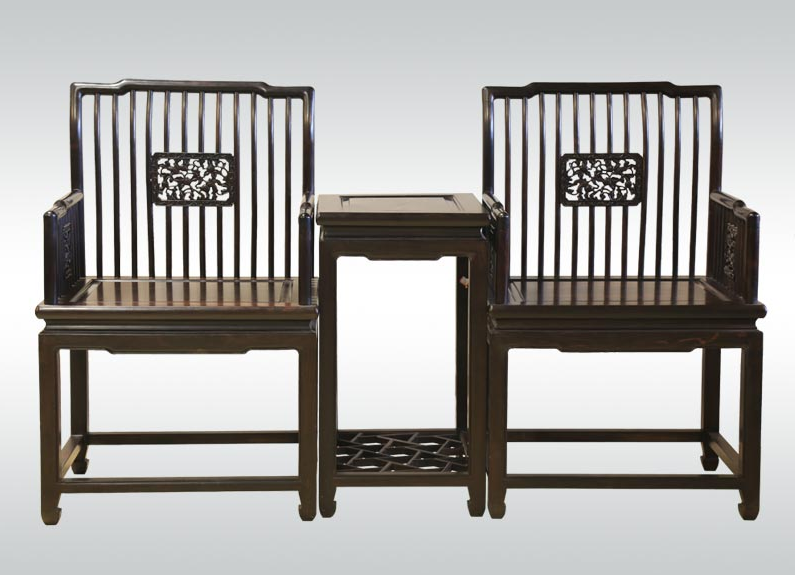 明清中式古典实木椅子套装精品系列图2
