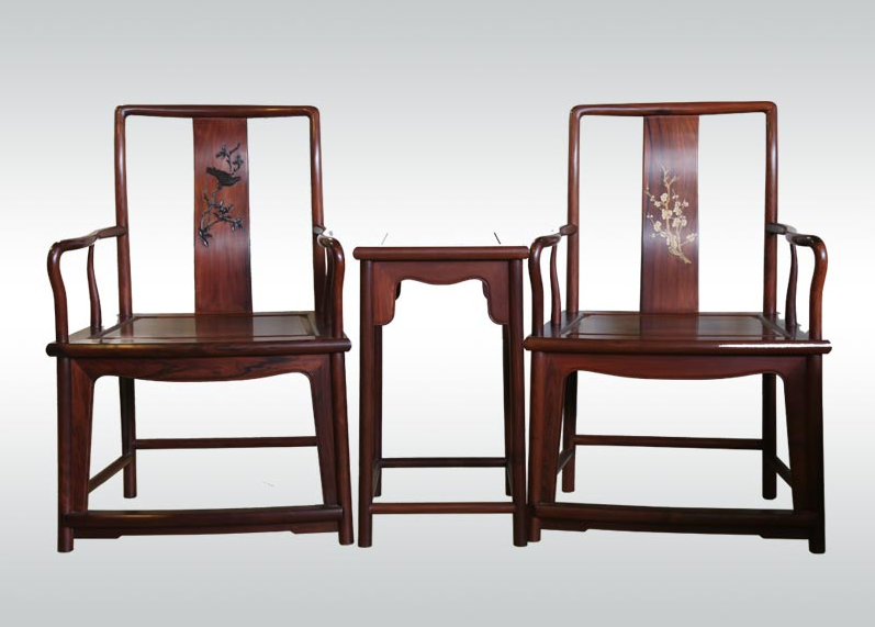 明清中式古典实木椅子套装精品系列图3