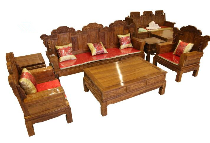 仿古实木桌椅_古典豪华大气桌椅--济宁李木匠木制品有限公司