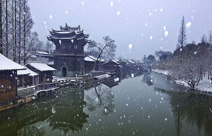 中国这10大古镇，冬天美的这么有诗意！
