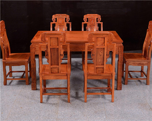 红木古典家具红木餐桌实木餐台椅--长沙昌隆红木家具有限公司