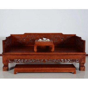 古典中式罗汉床卧室实木沙发床可定制
