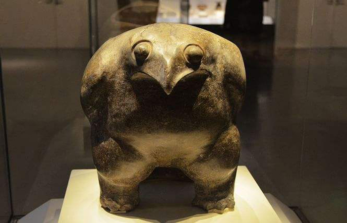 【国宝】陶鹰鼎——六千年前的艺术珍宝