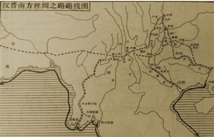 中国最古老的国际通道蜀身毒道，也称南方丝绸之路