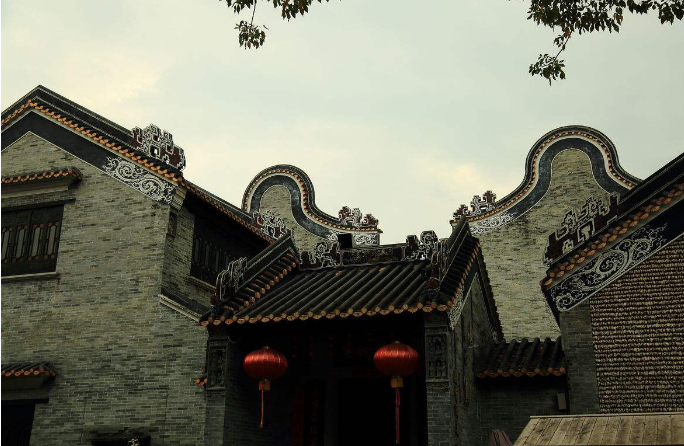中国岭南派建筑风格:中西融合 古为今用