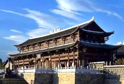 贵州最大的彝族仿古建筑——贵州宣慰府