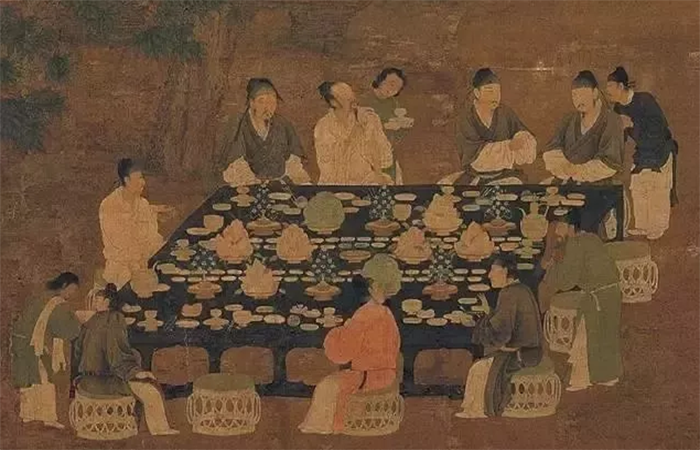 饮食文化︱宋朝人吃饭，有哪些讲究？