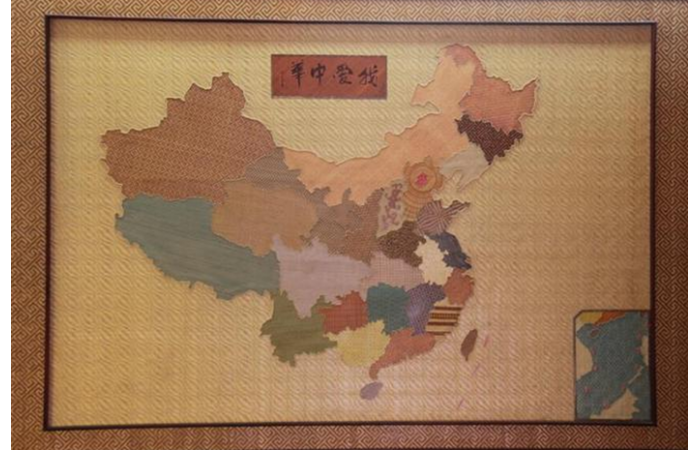 蔡红光—竹编地图