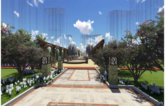 崔彻-奥林星城景观设计