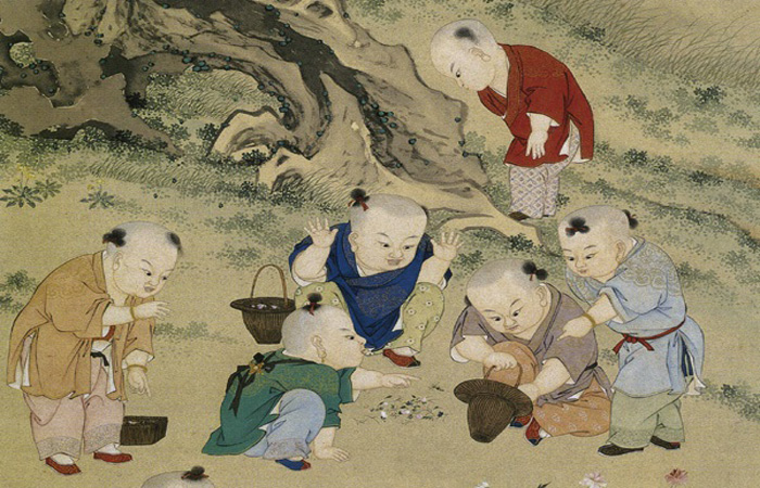 古代画中的“婴戏”穿越千年去寻找那时的童真与乐趣！