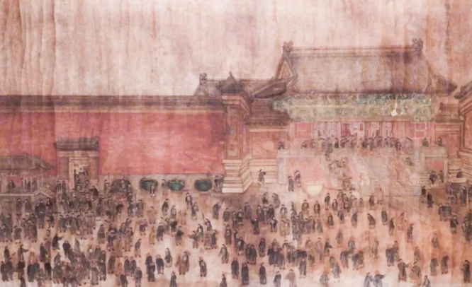 《千叟宴图》清·汪承霈绘，国家博物馆藏