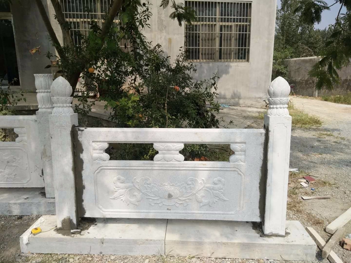 石栏板护栏_花岗岩石栏杆_石材栏杆报价_石栏杆定做图3