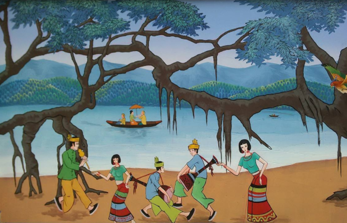 傣族壁画——傣族艺术的千年文化结晶