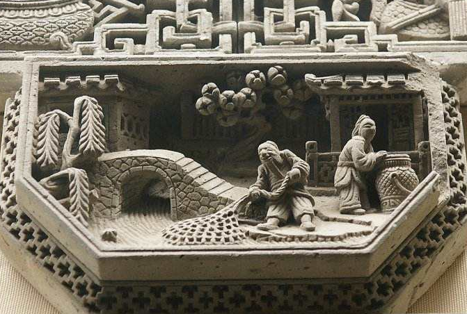 安徽屏山砖雕图片