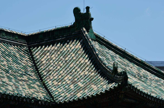 中国古建筑的屋脊曲线