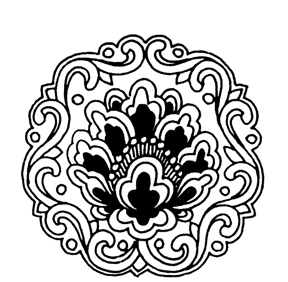 清朝时期纹样设计图案2