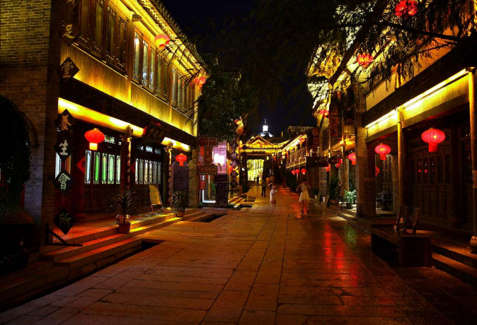 中国古建筑照明