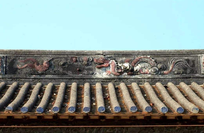 古建筑屋顶脊饰