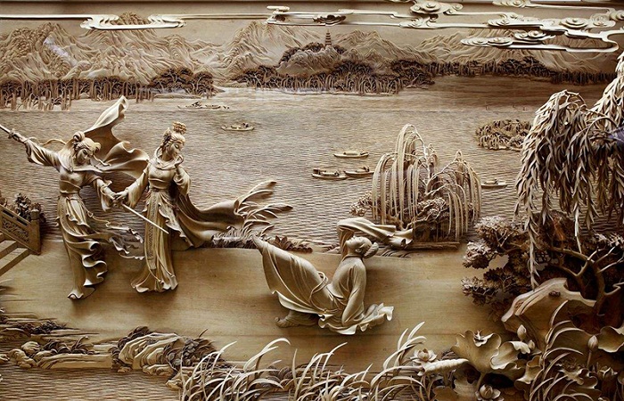 浅谈中国木雕之乡——东阳木雕