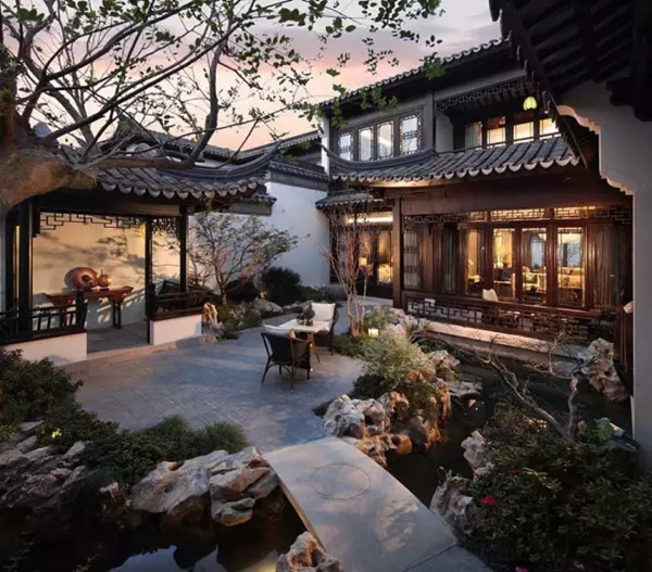 中式庭院“崇尚自然、师法自然”
