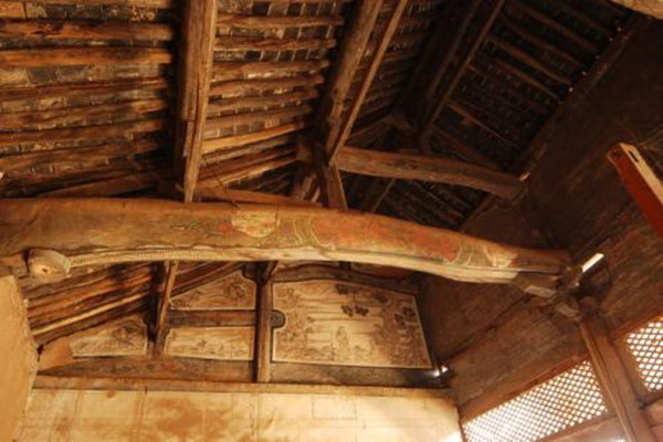梁架：传统木结构古建筑的骨架
