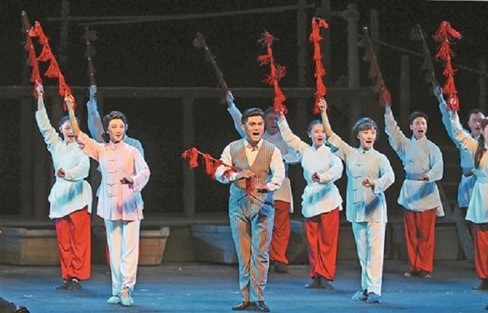 大型桂剧《破阵曲》首次在京公演