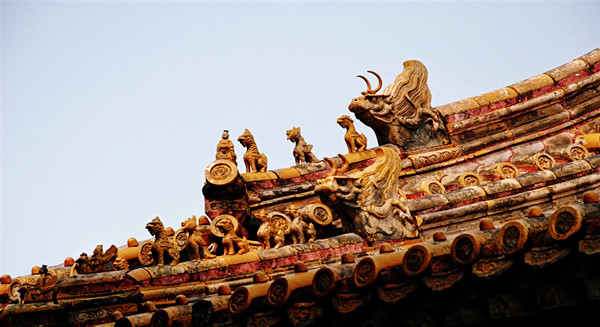 解析中国古建筑屋脊上的那些“神兽”