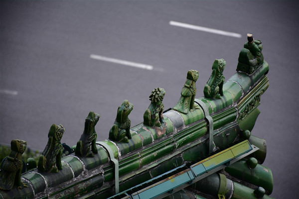 解析中国古建筑屋脊上的那些“神兽”